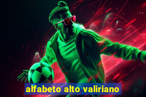 alfabeto alto valiriano